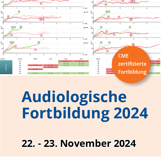 Audiologische Fortbildung 2024 - Titelbild